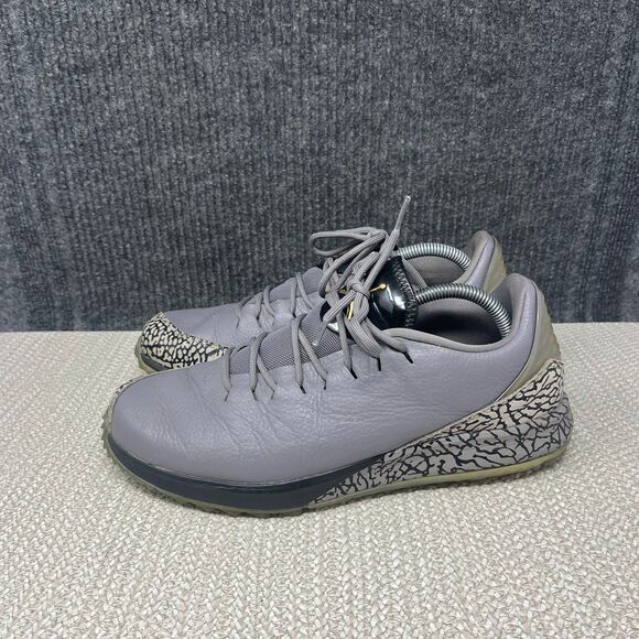 Nike Air Jordan ADG Spikeless Golf Shoes Gunsmoke Black Metallic 9.5 AR7995-003 main image 8